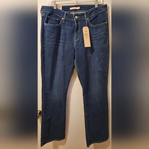 Levi's 315 Shaping Bootcut Jeans Blue Women's Size 16W NWT